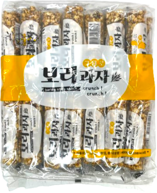 그대로 보리과자 바삭한 보리 스틱 과자, 1개, 400g