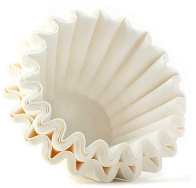 칼리타 KWF 185 웨이브 필터 화이트 100매, 100개입, 1개