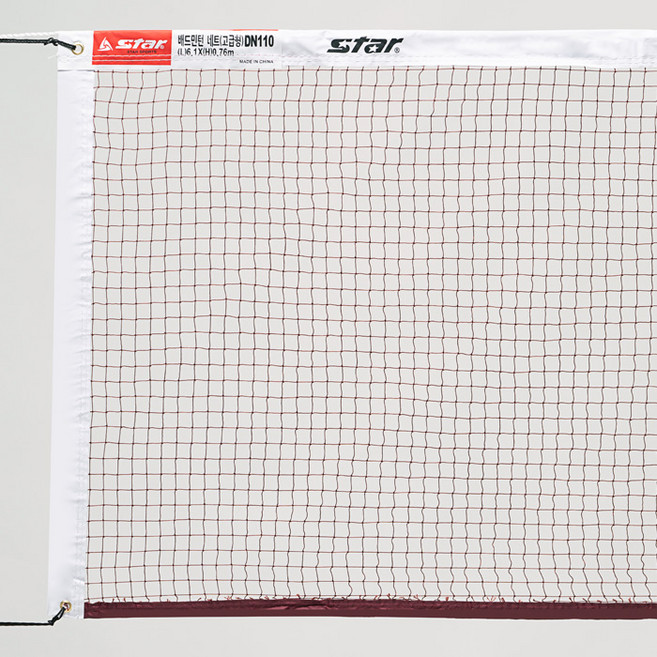 스타스포츠 고급형 배드민턴 네트 DN110, 브라운, 1개