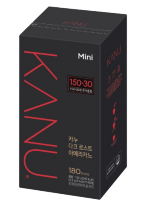 카누 미니 다크 로스트 아메리카노, 900mg, 180개입, 1개