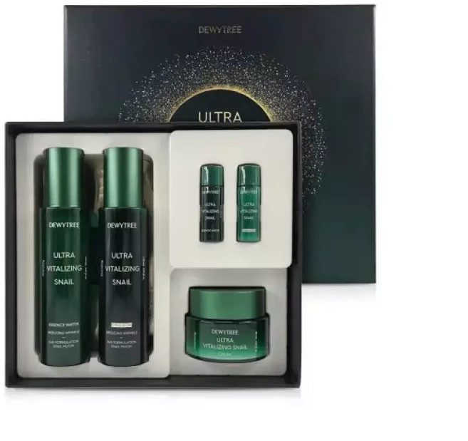 듀이트리 울트라 바이탈라이징 스네일 달팽이 3종 세트 쇼핑백 포함, 1