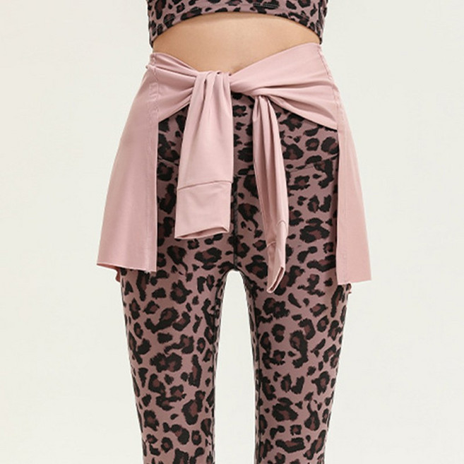 코지웰 여성용 요가 트레이닝 복 힙커버 랩 스커트 치마 엉덩이가리개 FW306