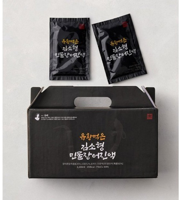 김소형원방 유황먹은 민물장어진액, 5개, 2.1L