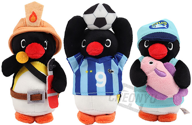 귀여운 핑구 캐릭터 가방고리 키링 키홀더