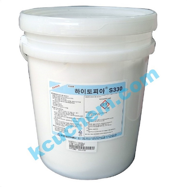 하이토피아S330 무린담금제 녹물과 담백질 침전물제거 식기세척기담금제, 1개, 20kg