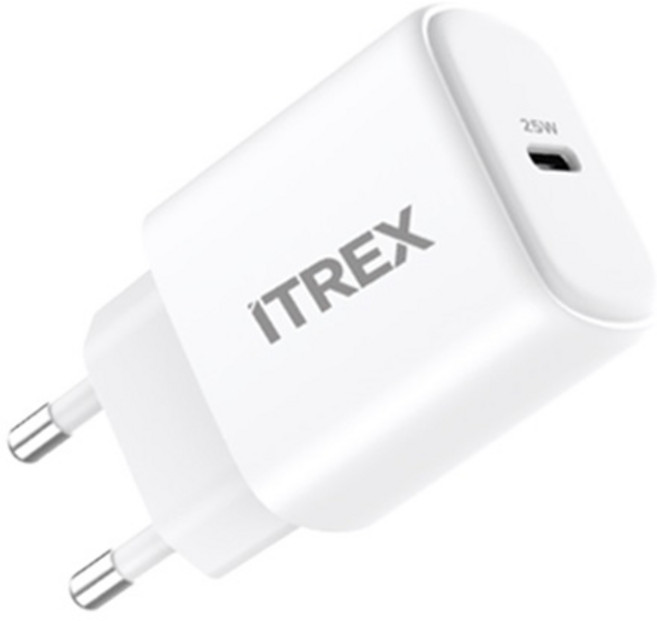 ITREX 아티스 PD25W GaN 3.0 PPS 25W C타입 고속충전기, 화이트, 1개