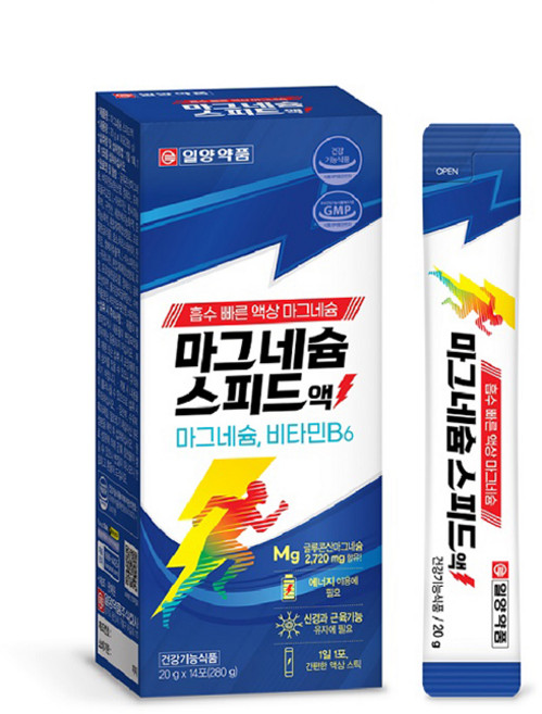 일양약품 마그네슘 스피드액 14p, 280g, 1개