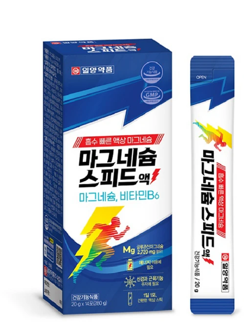 일양약품 마그네슘 스피드액 14p, 280g, 1개 - 쿠팡