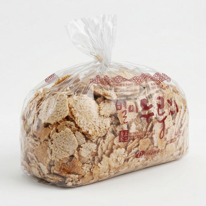 다원푸드 고소한 별미 누룽지 4.5kg 1개