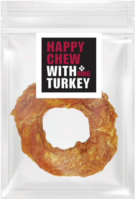 펫스토리 해피츄 반려동물 터키츄 간식 M, 8개, 36g, 해피츄 링 M