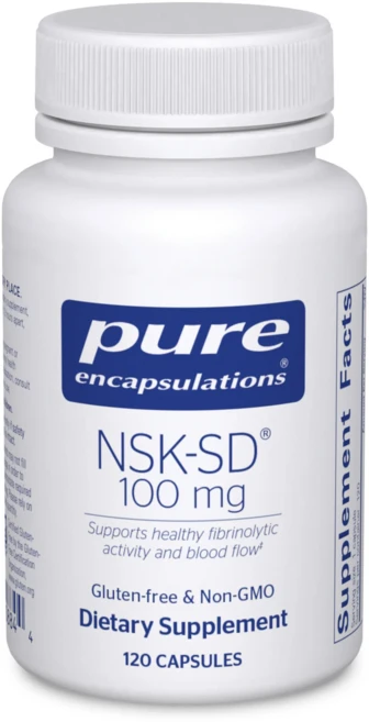 퓨어인캡슐레이션 나토키나제 NSK-SD 100mg, 120정, 1개 - 쿠팡