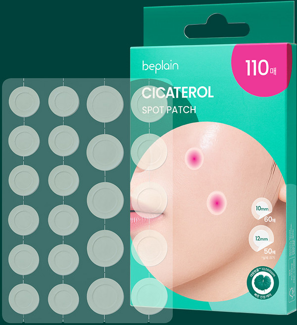 비플레인 시카테롤 스팟패치 110매, 1