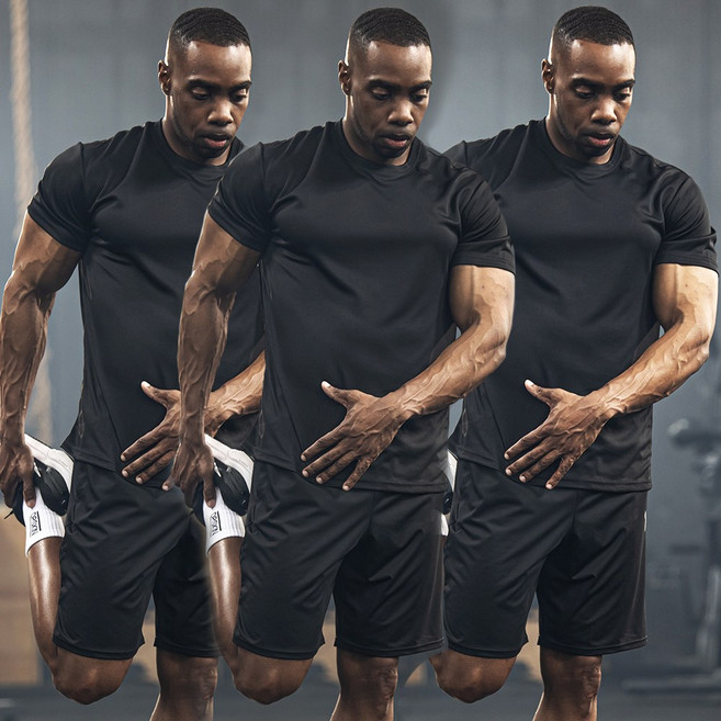 [3Pack]닥터스킨 메쉬 쿨 기능성 반팔티셔츠 75% 창사 15주년 피트니스 데일리룩 반팔티