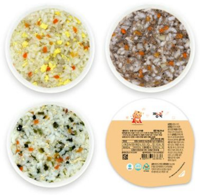 짱죽 우리아이 육해공 세트, 1개, 후기 진밥 C세트 10팩, 200g