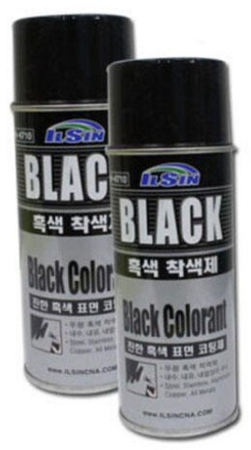 [일신] 흑색착색제 상온 무광 흑색착색제 방청제 윤활제 녹방지 상업용코팅제, 상세 설명 참조, 선택:일신 흑색착색제