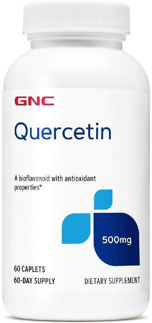 몸속염증제거 여드름영양제 비염에좋은영양제 퀘르세틴 퀘르세톨 500mg 60캡슐, 1개, 60정