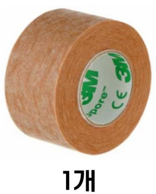 3M 쓰리엠 마이크로포 의료용 테이프 탄 1533-1 낱개 2롤입 1개