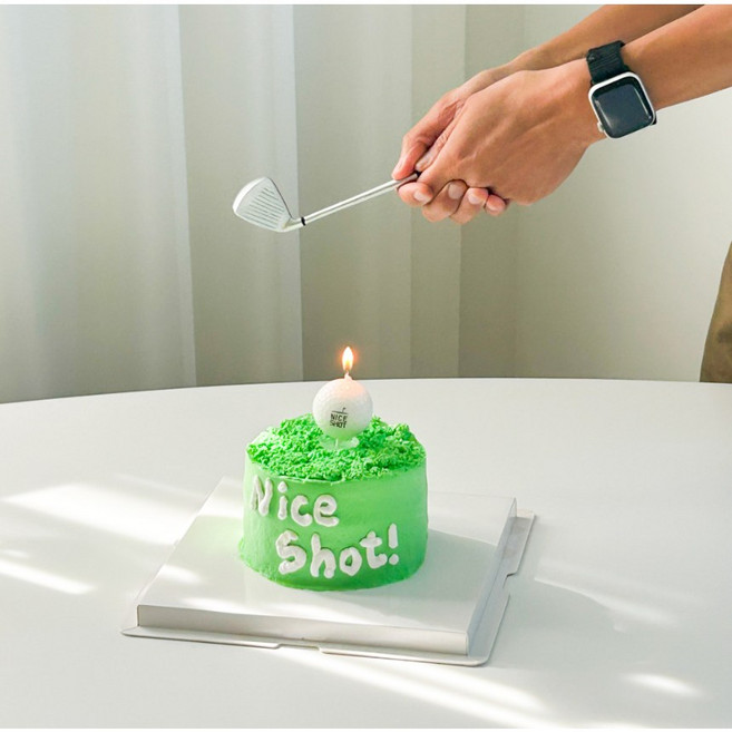 하피블리 골프공초+골프채 토퍼 세트 골프 케이크초, 1세트, 골프공초세트