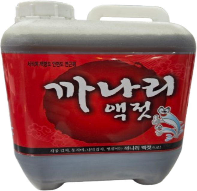 60년 전통 수제 영동형제 백령도 안면도 연근해 까나리액젓 원액, 1개, 4.5L