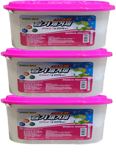 찐스토어 습기제거제 제습제 260g, 3개