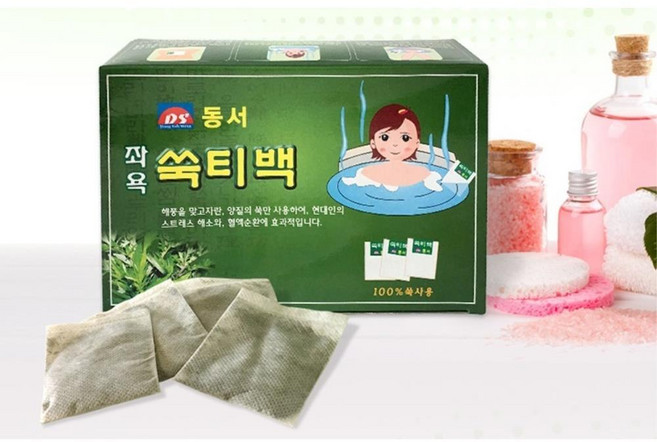 좌욕쑥티백 5g 30개 족욕 반신욕 힐링 티백 임산부 관리 좌욕기 매끄러운 쉬운사용