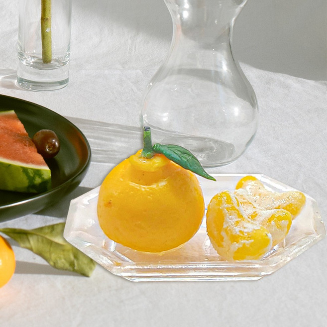 납골당 꾸미기 미니어처 단품 디저트 기호식품 과일 미니어쳐 제사상 상차림, [디저트,기호식품,과일]한라봉