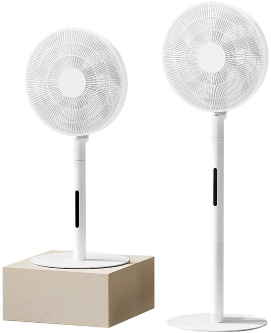 [서큘레이터 선풍기] Xiaomi Mijia 스마트 슬림 스탠딩 팬 프로 8가지 자연풍 모드 100단계 바람 저소음 심플한 디자인 BPLDS09DM