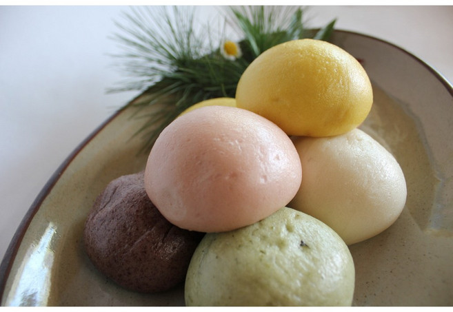 원주쌀찐빵 오색쌀찐빵, 20개, 75g