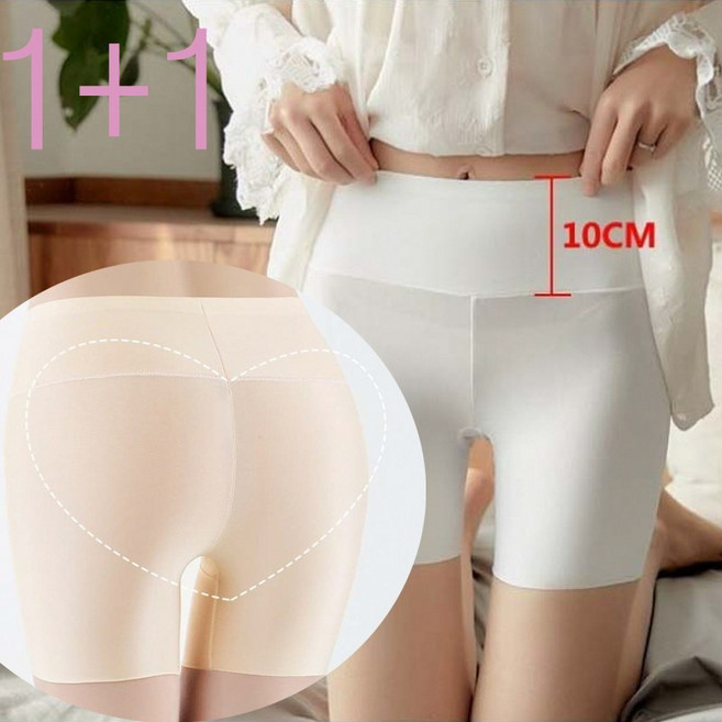 레오큐 여성 3부 하이웨스트 시원한 심리스 속바지