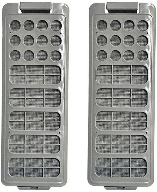 나오나 LG 플라스틱 크린 필터 통돌이 세탁기 거름망 먼지망 호환, 2개