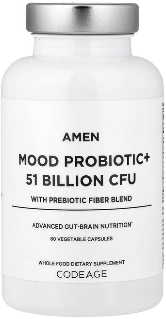 Codeage 유산균 무드 프로바이오틱스 510억CFU 캡슐 60정, 1개 - 쿠팡