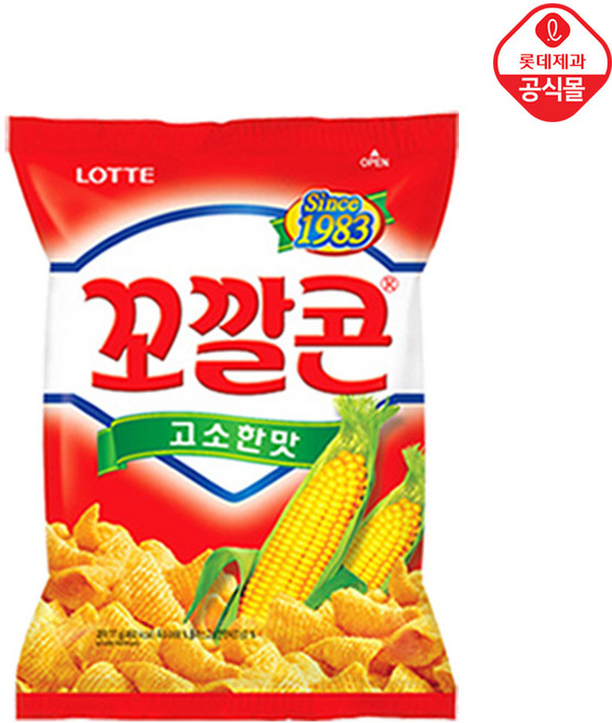 롯데 꼬깔콘고소한맛67g, 67g, 1개