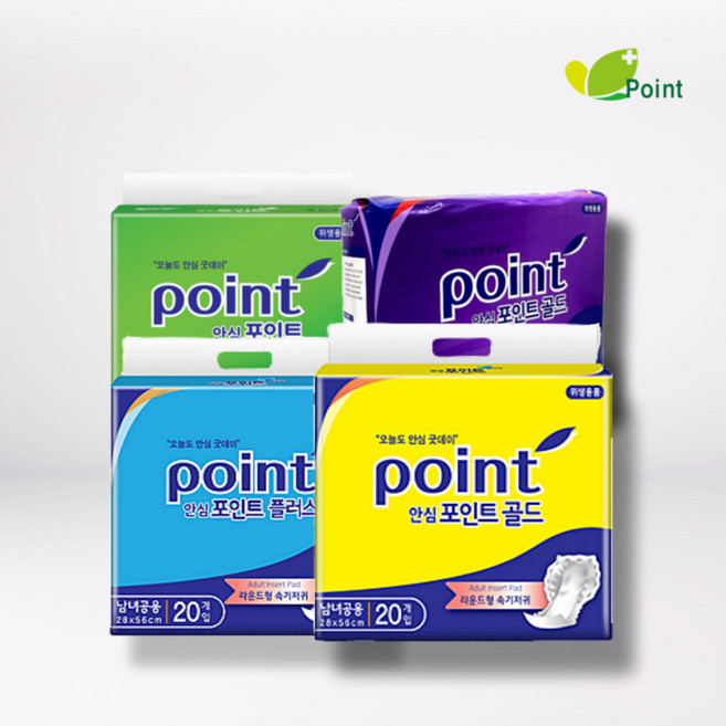 안심 포인트 속기저귀 (일반/고급/프리미엄), 1개, 20매입, FREE(onesize)