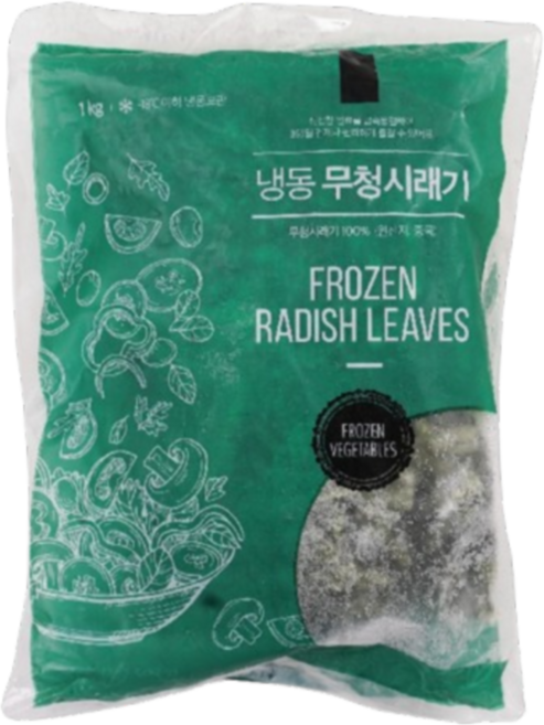 희망상사 냉동 무청시래기, 3개