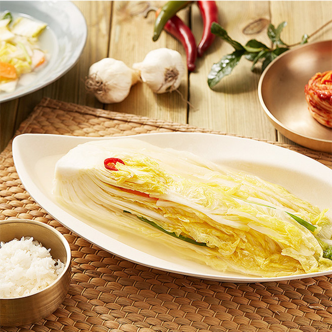 모산장군차김치 진경 백김치 /시원 맛있는 별미물김치, 1kg, 1개