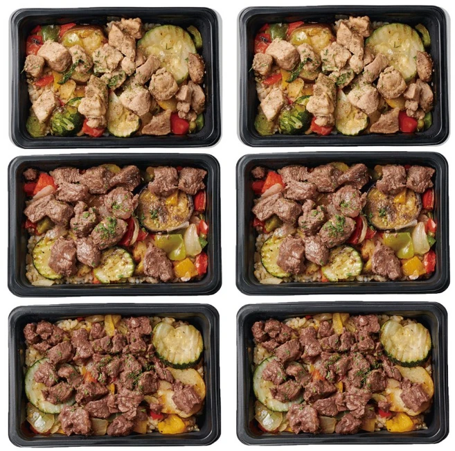 [샐러드보울] 체육관 도시락 3일 집중 관리 스타터 세트, 1세트, 2.16kg - 쿠팡