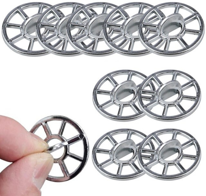 이안 욕조 머리카락 거름망 10개, 실버