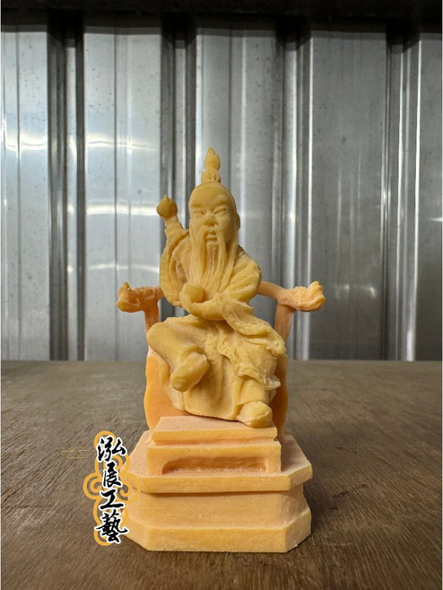 泓展工藝坊 模型神像 托椅神像 小太子 廣澤尊王 鍾馗 大聖爺 上帝公 模型廟會 模型陣頭 廟會公仔, 1個, 徐甲真人A款