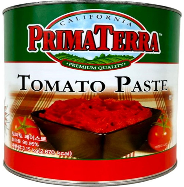 프리마테라 토마토 페이스트 3.15KG, 1개