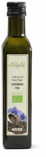 그라포일라 유기농 냉압착 엑스트라버진 아마씨유, 250ml, 1개