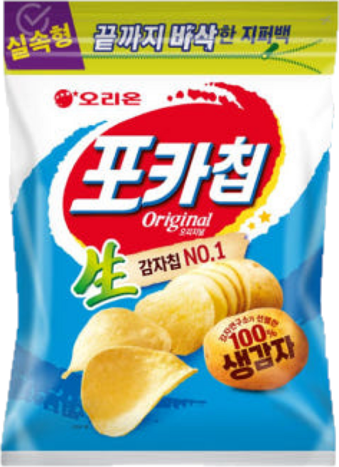 오리온 포카칩 오리지널, 266g, 1개