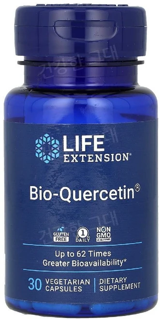 라이프익스텐션 바이오 퀘르세틴 30정 Life Extension Bio-Quercetin, 2개 - 쿠팡