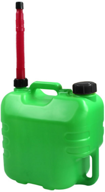 다용도 말통 (10리터 20리터) 물통 약수통 기름통 생수통 자바라 호수 말통, 그린자바라 기름통 10L, 1개