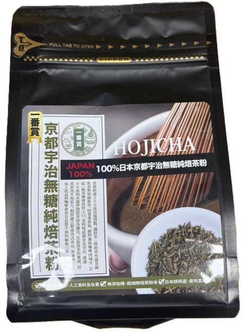 一番賞日本無糖純(焙)茶粉(200克/包)效期2028/3, 1個, 200g, 1個裝