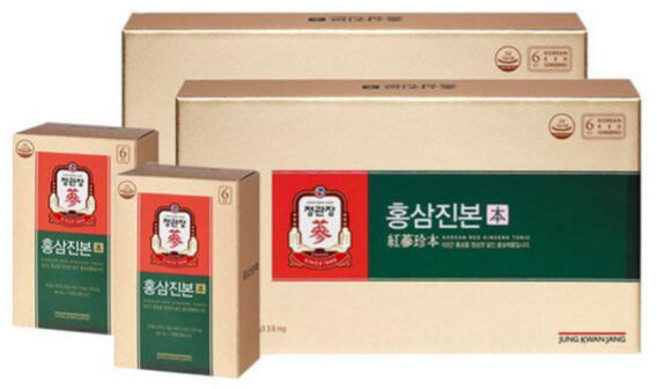 아트박스/정관장 [정관장 공식] 홍삼진본 40ml x 30포 2박스 (60일분), 1.2L, 1