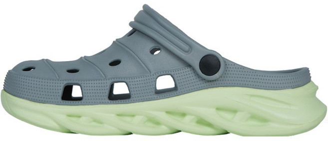 뒷고리를 앞뒤로 돌려 샌달슬리퍼 동시 착용가능 170g가볍고 발볼넓고 물빠짐 좋아 물놀이일상화실내화 모두 가능한 다기능 사계절 초경량 EVA에바 클로그 크로그 아쿠아샌들슈즈