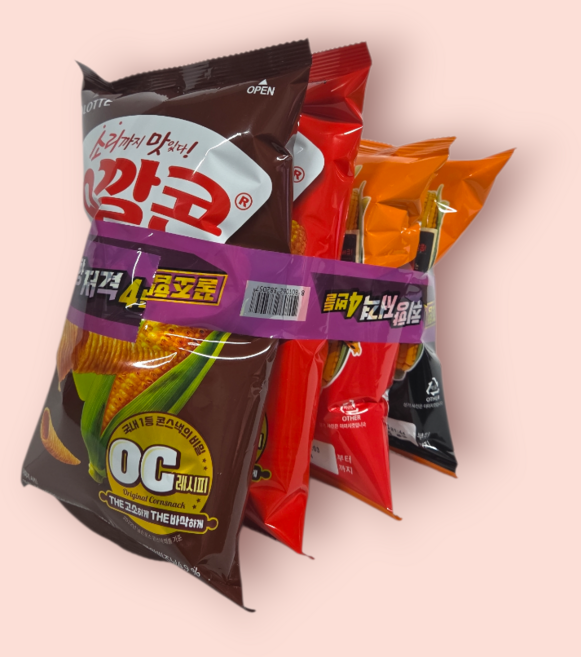 롯데제과 꼬깔치토 4번들 188g, 1개