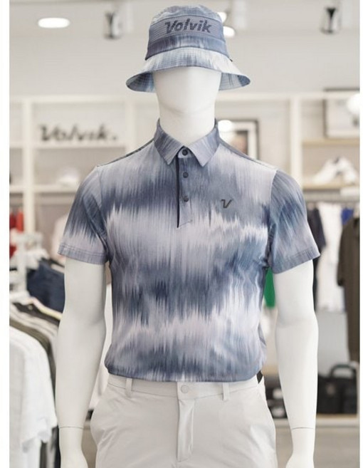 [백화점정품] 볼빅 골프 티셔츠 골프웨어 남성 전판 패턴 제에리 반팔 SP407 웨어