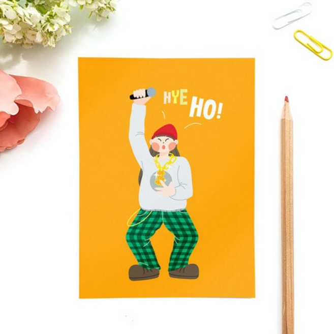 아트박스/제이밀크 엽서카드 POSTCARD 제이의 취미생활 hey ho