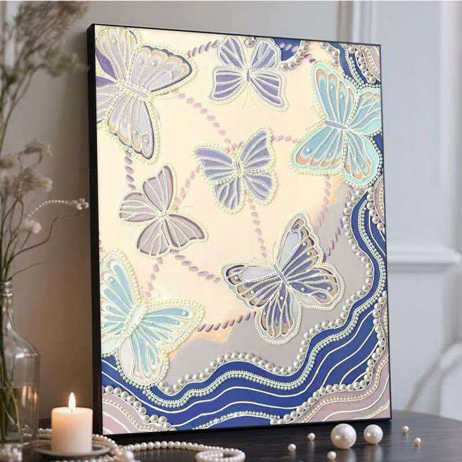 Art Boy DIY명화 진주드로잉 그림그리기 보석 십자수 세트1개, 1개, C타입